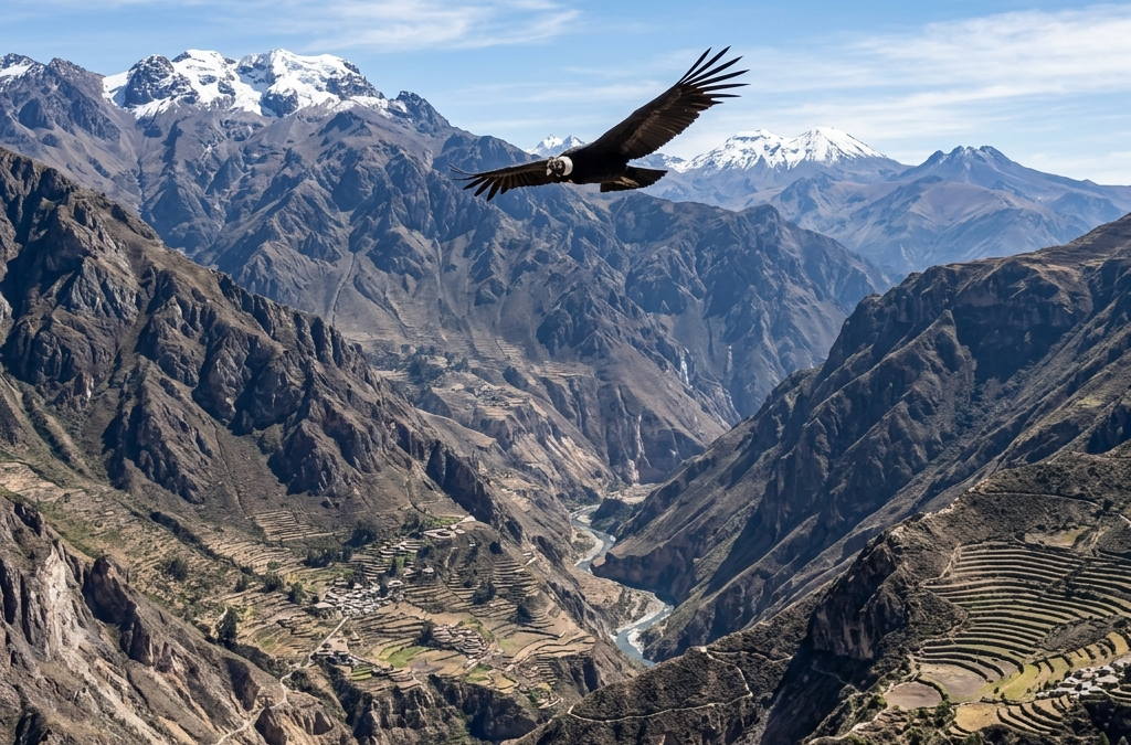 CAÑÓN DEL COLCA & MIRADOR DE LOS CÓNDOR (FULL DAY – AREQUIPA)