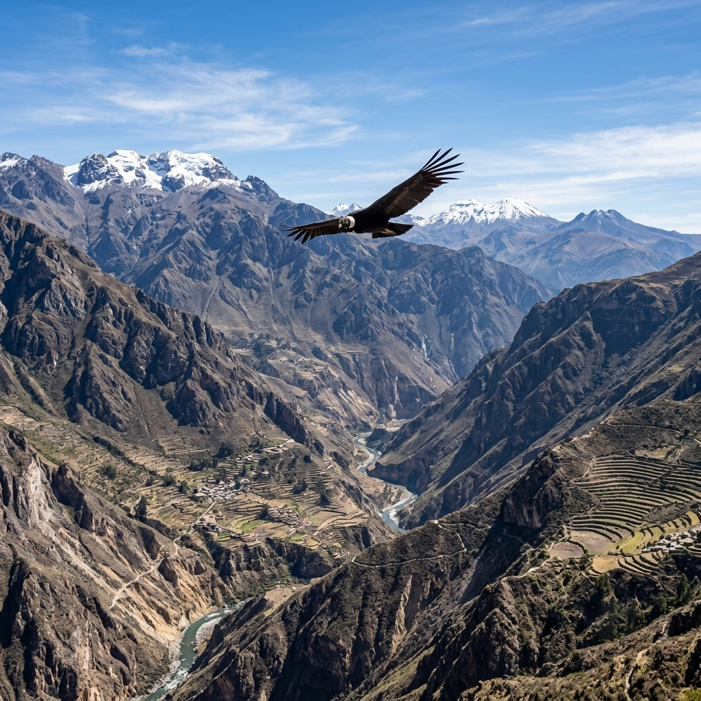 COLCA CANYON & CONDOR VIEWPOINT (FULL DAY – AREQUIPA)